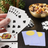 moderne abstracte kunst pokerkaarten (Insitu)