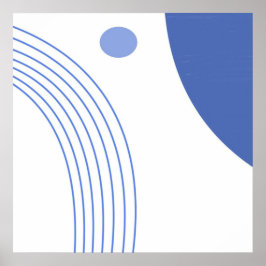 moderne abstracte kunst poster