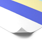 moderne abstracte kunst poster (Hoek)