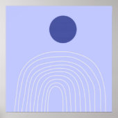 moderne abstracte kunst poster (Voorkant)