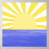 moderne abstracte kunst poster (Voorkant)