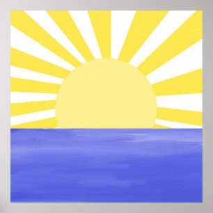 moderne abstracte kunst poster