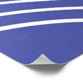 moderne abstracte kunst poster (Hoek)