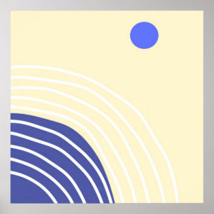 moderne abstracte kunst poster
