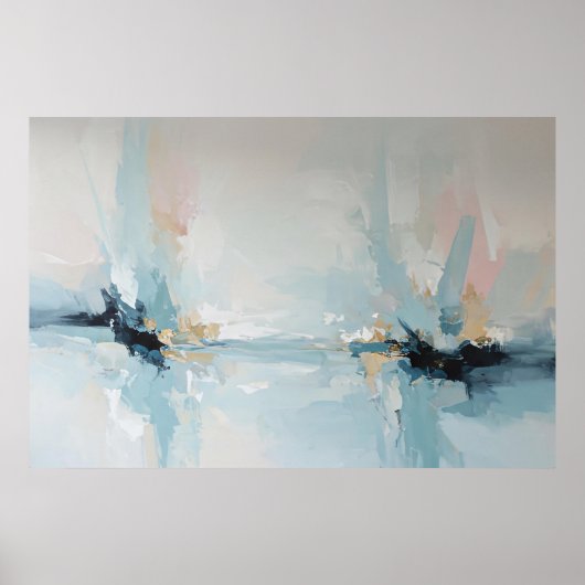 Moderne Abstracte Kunst Poster (Voorkant)
