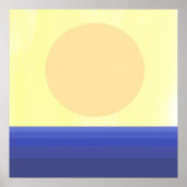 moderne abstracte kunst poster (Voorkant)