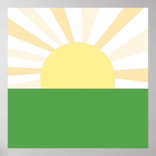 moderne abstracte kunst poster (Voorkant)