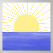 moderne abstracte kunst poster (Voorkant)