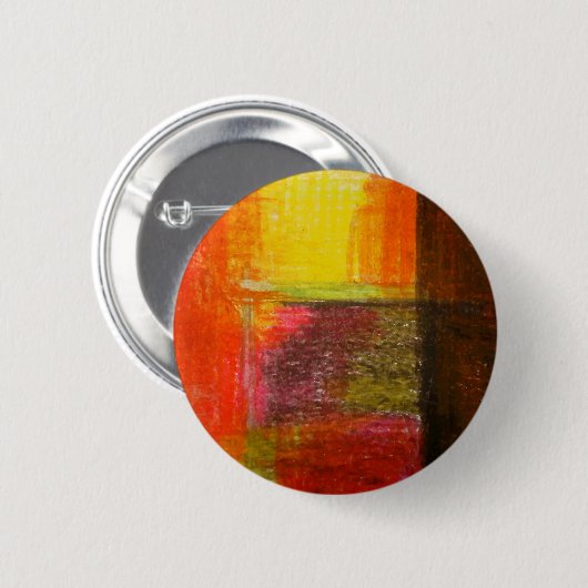 Moderne Abstracte kunst Ronde Button 5,7 Cm (Voorkant /achterkant)
