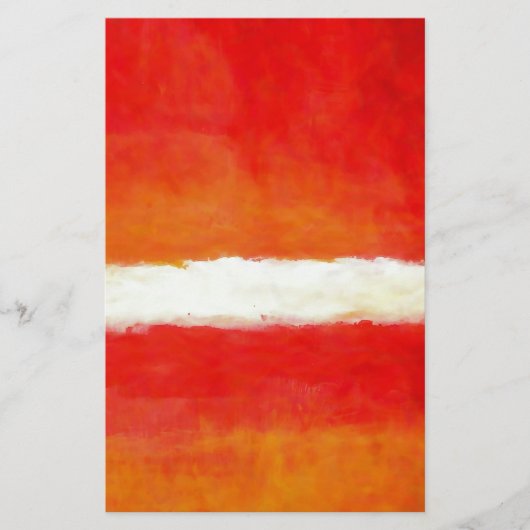 Moderne Abstracte kunst - Rothko Style Briefpapier (Voorkant)