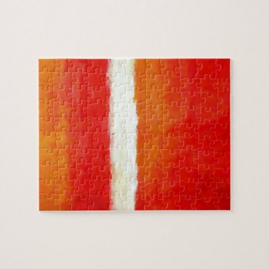 Moderne Abstracte kunst - Rothko Style Legpuzzel (Horizontaal)