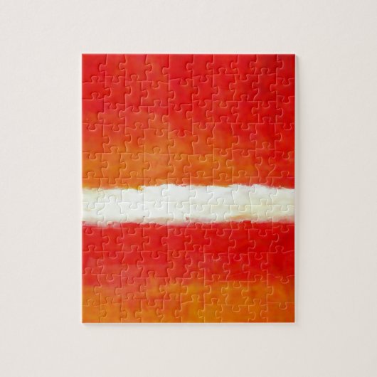 Moderne Abstracte kunst - Rothko Style Legpuzzel (Verticaal)
