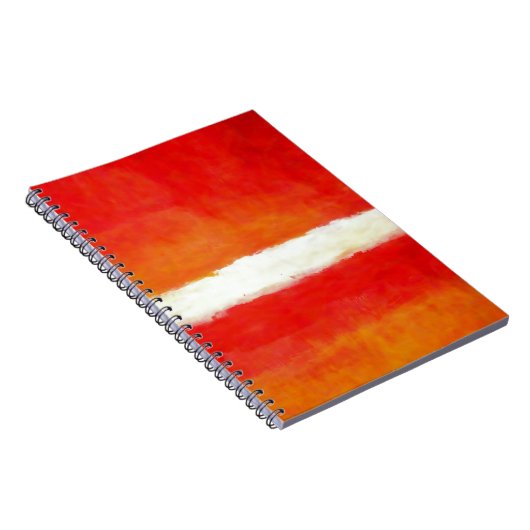 Moderne Abstracte kunst - Rothko Style Notitieboek (Rechterzijde)