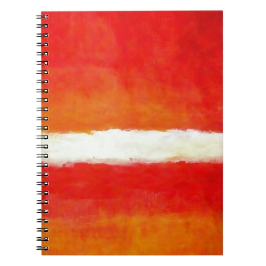 Moderne Abstracte kunst - Rothko Style Notitieboek (Voorkant)