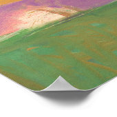 Moderne Abstracte kunst schilderij van Richard Die Poster (Hoek)