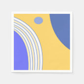 moderne abstracte kunst servet (Voorkant)