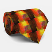 Moderne Abstracte kunst Stropdas (Opgerold)