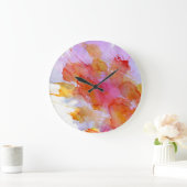 Moderne Abstracte kunstwandklokken Grote Klok (Huis)
