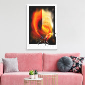 moderne abstracte kunstwerken serdar hizli canvas afdruk (Insitu (Woonkamer))