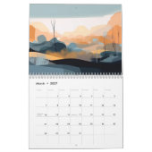 Moderne Abstracte landschappen Kalender (Mar 2027)