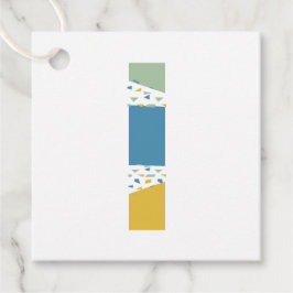 Moderne Abstracte Letter L Monogram Persoonlijk Bedankjes Labels