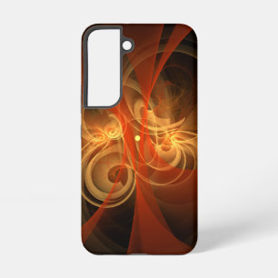 Moderne Abstracte Licht Energie Kunst van Ochtendm Samsung Galaxy Hoesje