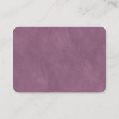 Moderne Abstracte licht Paarse bruiloft website RS Informatiekaartje (Achterkant)