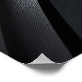 Moderne Abstracte Lijnen 3D Architectuur Poster (Hoek)
