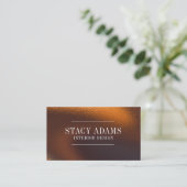 Moderne Abstracte lozing Visitekaartje (Staand voorkant)