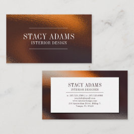 Moderne Abstracte lozing Visitekaartje