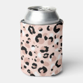 Moderne Abstracte luipaard Dierenprint Blikjeskoeler (Blikje Voorkant)
