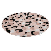 Moderne Abstracte luipaard Dierenprint Snijplank (Hoek)