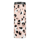 Moderne Abstracte luipaard Dierenprint Thermosbeker (Achterkant)