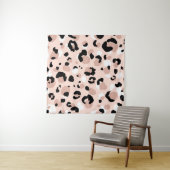 Moderne Abstracte luipaard Dierenprint Wandkleed (In situ)