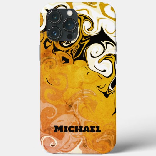 Moderne Abstracte mannelijke koele inspirativiteit Case-Mate iPhone Case (Achterkant)