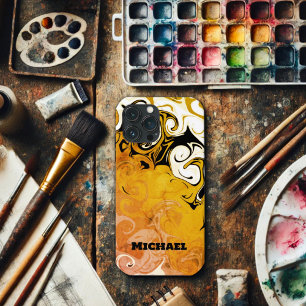 Moderne Abstracte mannelijke koele inspirativiteit Case-Mate iPhone Case