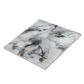 Moderne Abstracte Marmer Luxe Tegeltje (Zijkant)