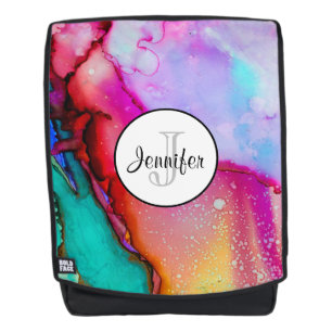 Moderne Abstracte marmer Waterverf ontwerp Rugtassen