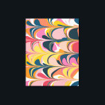 Moderne Abstracte marmer wervelkolom in roze en ge Canvas Afdruk<br><div class="desc">Voeg wat plezierige stijl en kleur aan uw muren met deze Vette en Kleurrijke Abstracte Gemarmerde Afdrukken van het Canvas van het Ontwerp toe.</div>