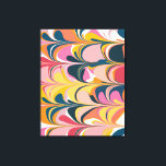 Moderne Abstracte marmer wervelkolom in roze en ge Canvas Afdruk<br><div class="desc">Voeg wat plezierige stijl en kleur aan uw muren met deze Vette en Kleurrijke Abstracte Gemarmerde Afdrukken van het Canvas van het Ontwerp toe.</div>