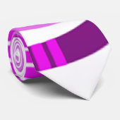 Moderne Abstracte medicamenten - Paars Stropdas (Opgerold)