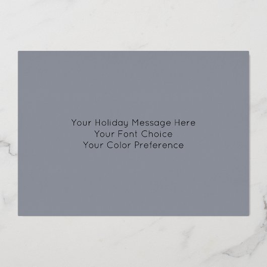 Moderne Abstracte Menora Roze Paars Blauw Folie Feestdagenkaart (Achterkant)