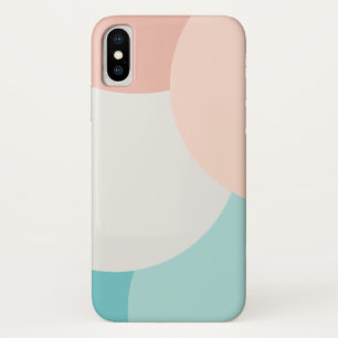 Moderne Abstracte minimalistische pastelkleurige t Case-Mate iPhone Case