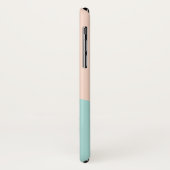 Moderne Abstracte minimalistische pastelkleurige t Case-Mate iPhone Case (Achterkant/links)