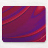 Moderne Abstracte minimalistische rode Paarse werv Muismat (Voorkant)