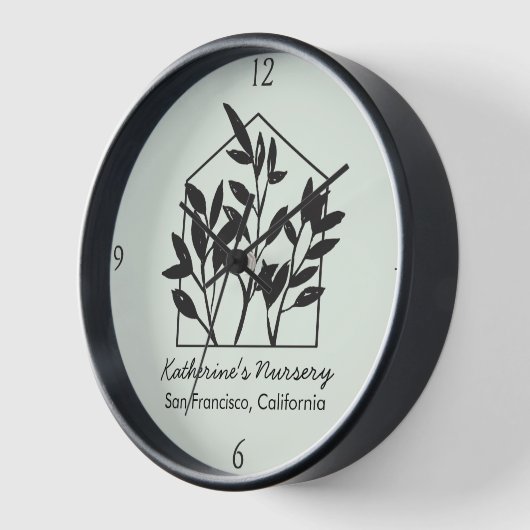 Moderne Abstracte minimalistische zwarte kamerplan (Hoek)