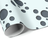 Moderne Abstracte Mintgroene Papierknip Patroon Cadeaupapier (Rol Hoek)