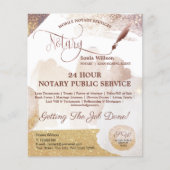 Moderne Abstracte mobiele handleiding & leningsond Flyer (Voorkant)