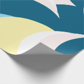 Moderne Abstracte Multikleur Pop Art Cadeaupapier (Hoek)