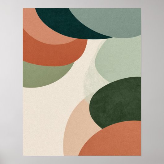 Moderne Abstracte muurkunst print (Voorkant)